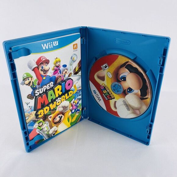 Nintendo Wii U Super Mario 3D World Complete With Manual Tested Working - Picture 11 of 14